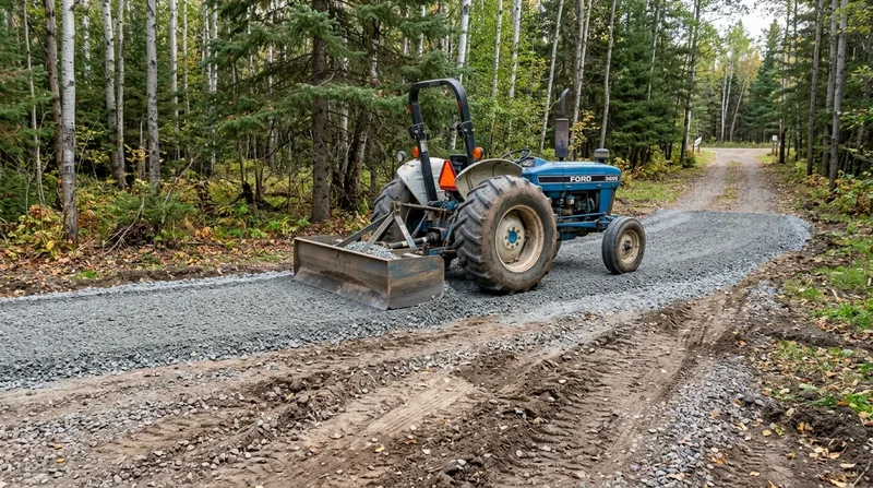 Gravel Driveway Installation & Grading Duluth