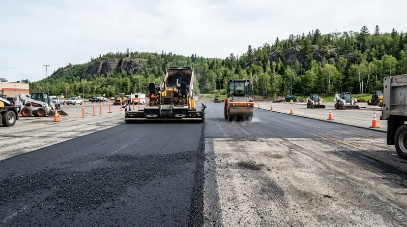 Parking Lot Paving & Construction Duluth